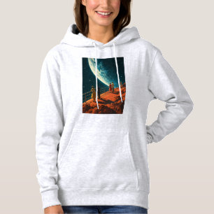 Sudadera Viaje Cósmico Vintage
