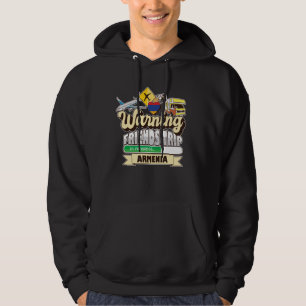 Sudadera Viaje de advertencia de amigos en progreso Armenia