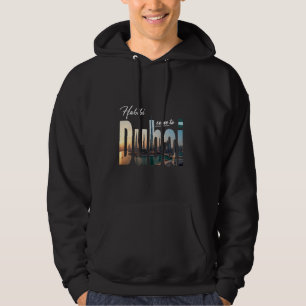 Sudadera Viaje De Aventura Familia Gráfico De Dubai Habibi