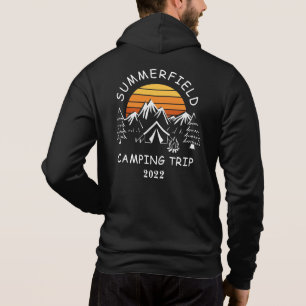 Sudadera Viaje de camping familiar 2022 Retro personalizado