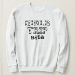 Sudadera Viaje de chicas 2023 Fin de semana de vacaciones p