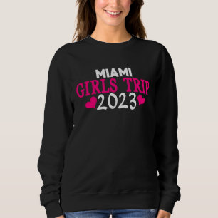 Sudadera Viaje de chicas a Miami 2023 Fiesta de Despedida d