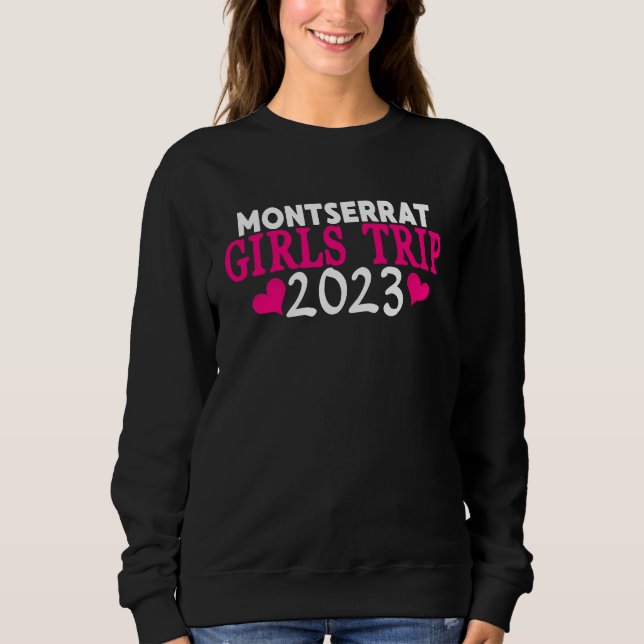 Sudadera Viaje de chicas a Montserrat 2023 Despedida de sol (Anverso)