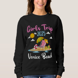 Sudadera Viaje de chicas a Venice Beach 2025 Vacaciones de