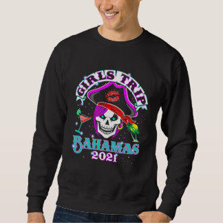 Sudadera Viaje de chicas Bahamas 2021 Vacaciones de despedi