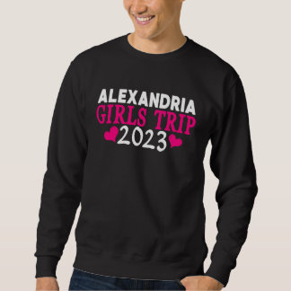 Sudadera Viaje de chicas de Alejandría 2023 P de soltera