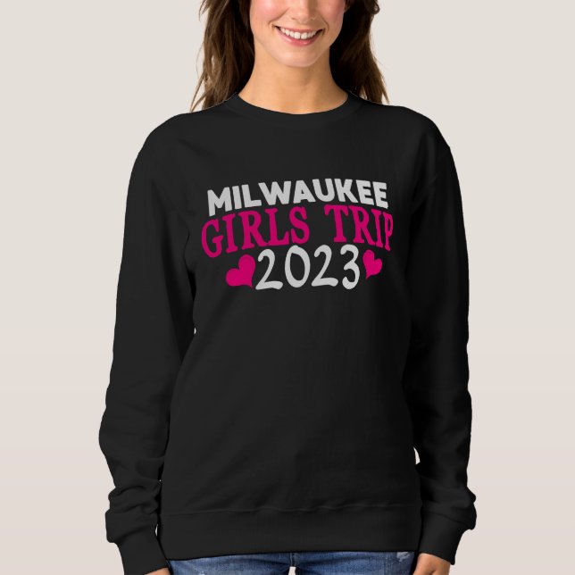 Sudadera Viaje de chicas de Milwaukee 2023 despedida de sol (Anverso)