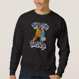 Sudadera Viaje de chicas de mujeres San Diego Mejor amiga