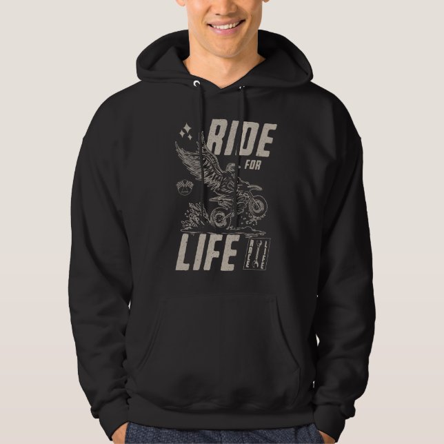 Sudadera Viaje de por vida (Anverso)