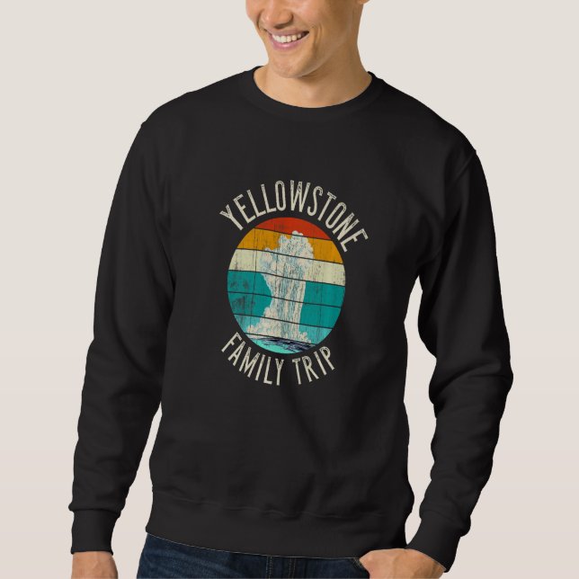 Sudadera Viaje familiar a YELLOWSTONE   (Anverso)