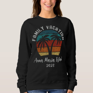 Sudadera Viaje familiar de vacaciones 2023 Isla Anna Maria