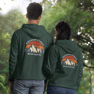 Sudadera Viaje familiar por carretera de Reunión al frente 