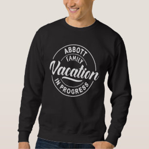 Sudadera Viaje grupal de vacaciones familiares de Abbott en