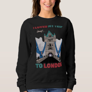 Sudadera Viaje Me Encantó Mi Viaje Al Aeropuerto De Londres