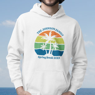Sudadera Viaje personalizado a la isla tropical Palmeras