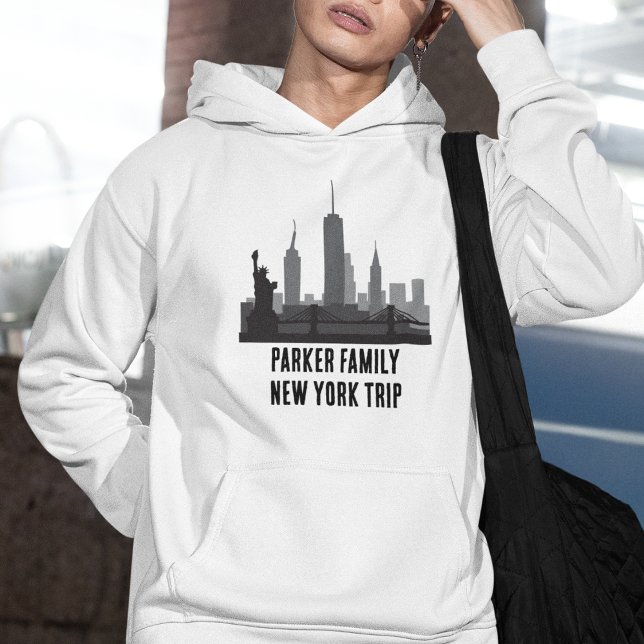 Sudadera Viaje personalizado a Nueva York Estatua de la Lib (Subido por el creador)