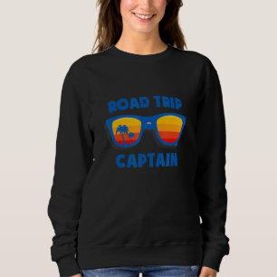 Sudadera Viaje por carretera Capitán Rv Camper Camping Prim