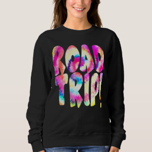 Sudadera Viaje por carretera Viaje Destino Turista Tiro-Tye