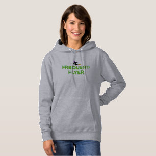 Sudadera Viajero Frecuente (Bruja) Versión Verde