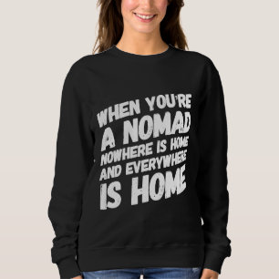 Sudadera Viajeros Nomadic Wandering Adventure Travel Sa