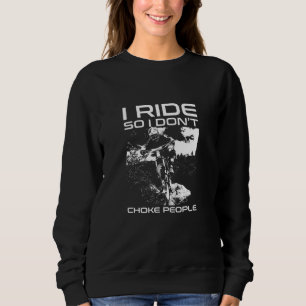 Sudadera Viajo Para No Ahogar A La Gente Mtb En Bicicleta B