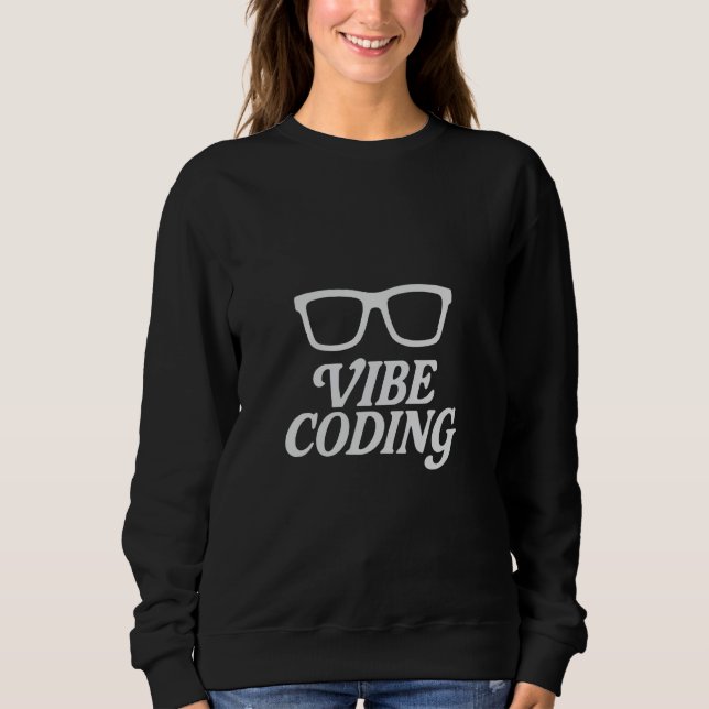 Sudadera Vibe Coding u2013 IA Generativa Creativa Moderna P (Anverso)