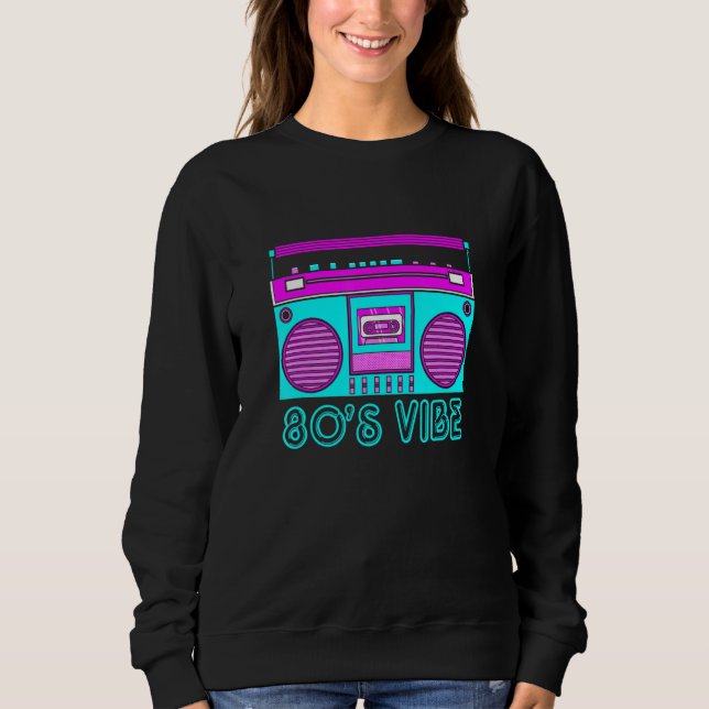 Sudadera Vibe retro Hip Hop Fiesta de disfraces temáticos d (Anverso)