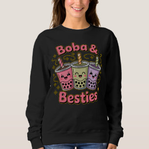 Sudadera Vibes BOBA & Besties - Perfecto para los amantes d