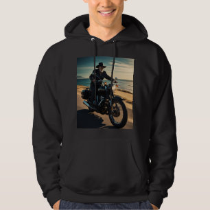 Sudadera Vibes de crucero de época: Black Yamaha Edition"