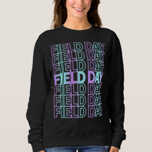 Sudadera Vibes De Día De Campo Para Niños Maestros Día De C