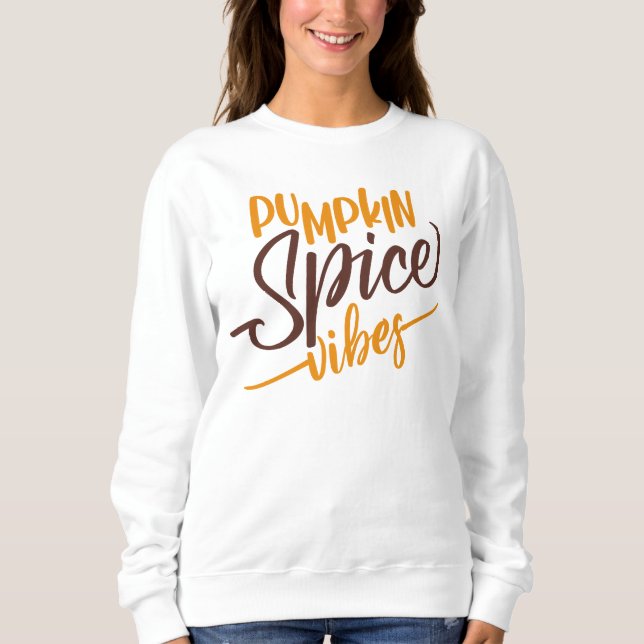 Sudadera Vibes de especias de calabaza (Anverso)