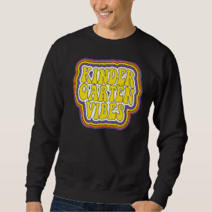 Sudadera Vibes de jardines de infancia retro a la escuela d
