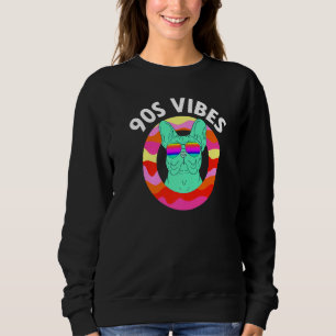 Sudadera Vibes de los años 90 vago disfraz Frenchie Perro m