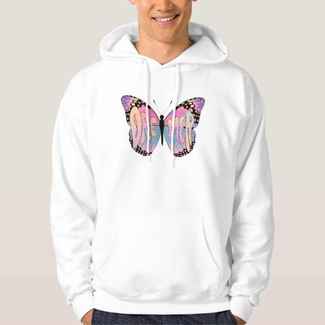 Sudadera Vibes de mariposa de Dreamer (Anverso)