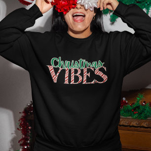 Sudadera Vibes de Navidades modernos de canes de candy