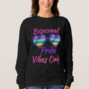 Sudadera Vibes de orgullo bisexual sólo gafas de sol Bi Org