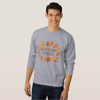 Sudadera Vibes de otoño - Diseño de las hojas de otoño acog