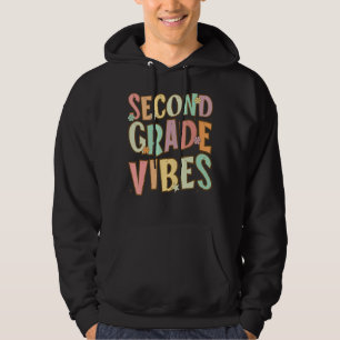 Sudadera Vibes de segundo grado coloridas