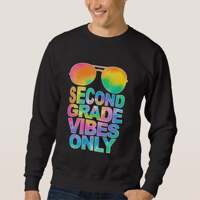 Sudadera Vibes de segundo grado sólo gafas de sol de vuelta (Anverso)