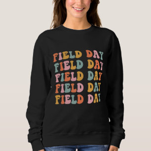 Sudadera Vibes del Día del Tejido El Último Día De La Escue