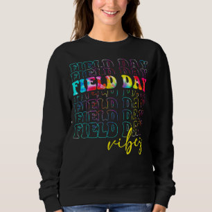 Sudadera Vibes del Día del Tejido El Último Día De La Escue