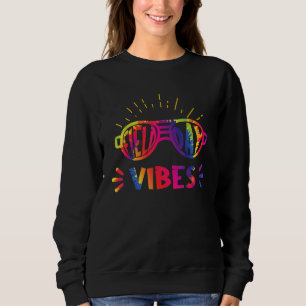 Sudadera Vibes Del Día Del Tejido Para Niños Maestros 2022