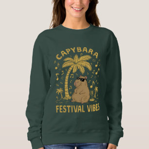 Sudadera Vibes del festival de Capybara