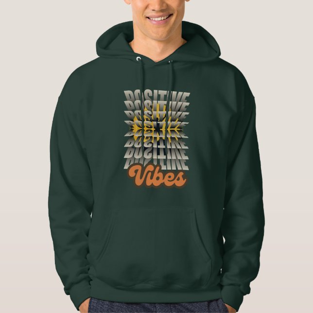 Sudadera Vibes positivas (Anverso)