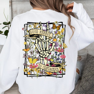 Sudadera Vibes positivas de buena energía Inspiradoras