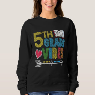 Sudadera Vibraciones de 5to Grado Regreso a la Escuela Prim