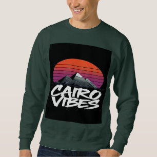 Sudadera Vibraciones de El Cairo Antiguo Estilo Callejero