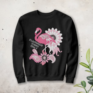 Sudadera Vibraciones de Flamenco Solamente - Flamenco Rosad