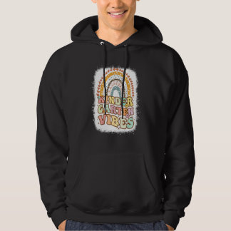 Sudadera Vibraciones de jardín de infantes Arcoiris Retro M