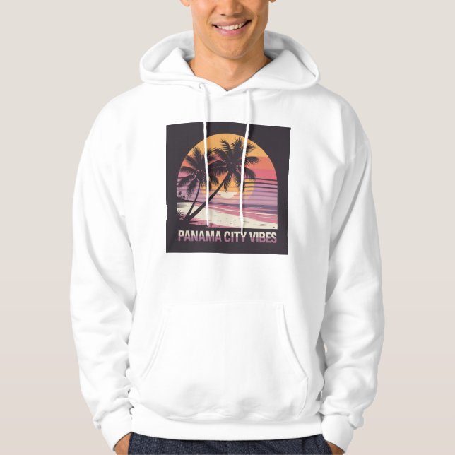 Sudadera Vibraciones de la Ciudad de Panamá (Anverso)